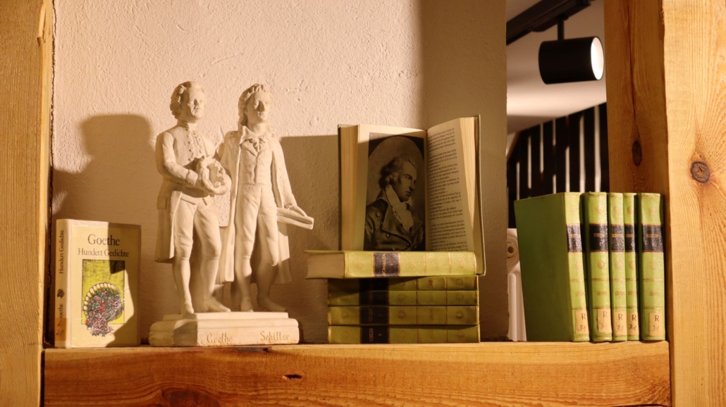 Goethe und Schiller Figuren