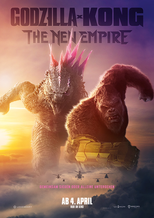 Kinofilm Godzilla Kong the new Empire